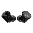 TRN H2 In-ear Heavy Bass HiFi Wired Control Earphone Headphone Dynamic Drive Detachable 2Pin Headset