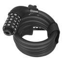 Inbike Steel Lock Round Safety 5 Password Lock 1.4m 1.8m for Bicycle Mountain Bike Bicycle Accessori