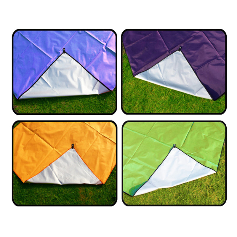 210*200cm Tent Tarp Rain Sun Shade Hammock Shelter Waterproof Camping Pad Cover