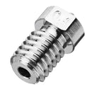 3Pcs 0.4mm Titanium Alloy M6 Thread Nozzle for 3D Printer