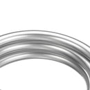 Water Hose Pipe Connectors Smooth Siver PVC Flexible Shower Hose Replacement Accessories