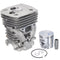 47mm Cylinder Piston & Ring Kit For Husqvarna 455 Rancher 455E 460 Chainsaw