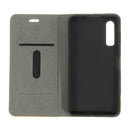 Bakeey Flip Shockproof Canvas Holster PU Leather Protective Case For Elephone U2