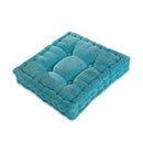 40 x 40cm Washable Corduroy Tatami Floor Seat Cushion Square Plaid Winter Warm Chair Pad Cushion