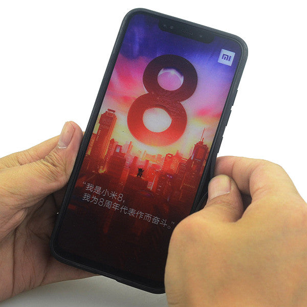 Bakeey Ultra-thin Wood Bamboo Pattern Protective Case For Xiaomi Mi8 Mi 8
