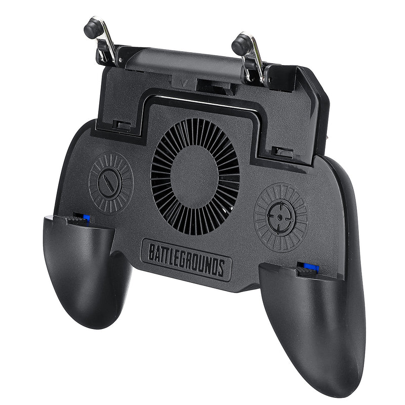Game Pubg SR2 The 5 Generation Mobile Controller Trigger Shooter Game Handle 4 In 1 Mobile Power Cooling Fan 2000 / 4000mah