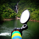 BIKIGHT Bike Bicycle Mirror Easy Install 360 Rotation Handlebar Safety Mirror Cycling MTB Road Bike