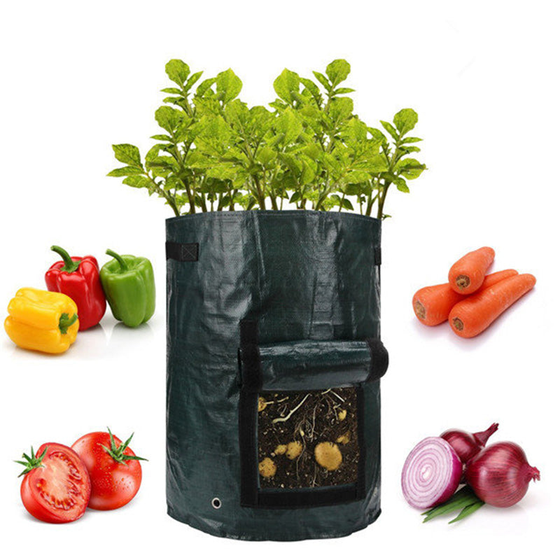 Graden 50L Large Capacity Potato Grow Planter Vegetable Bags Taro Sweet Tomato Pouch With Window