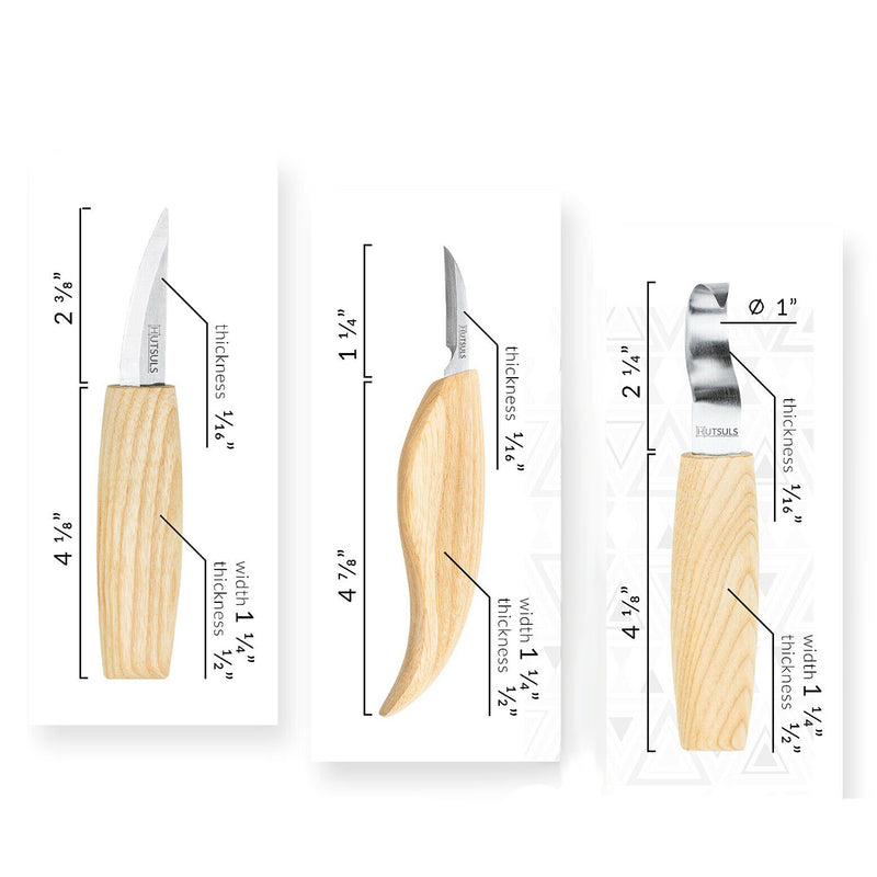 6pcs Wood Carving Hand Chisel Tool Set Professional Woodworking Alloy Steel Chisel Tool