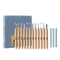QuanFeng Wood Carving Tool Knife Carpentry Engraving Pen Hand Wood Cutters Chisel Knife Sculpture Woodworking Tools Woodcut Knife 4/6/10/12pcs