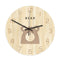 Loskii CC041 Creative Wall Clock Mute Wall Clock Cartoon Wall Clock For Home Office Decorations