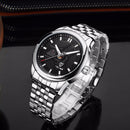 TEVISE 9008G Business Style Automatic Mechanical Watch Full Steel Luminous Display Men Watch