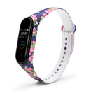 Colorful Pattern Watch Band Watch Strap Replacement for Xiaomi Miband 4 Miband 3