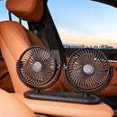 8W Car Fan USB Plug Currency Multi Function360 Degree Adjustable 3 Levels Power