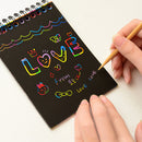 Fun Doodling Scratch Painting DIY Toy Big Blow Painting children educational toys