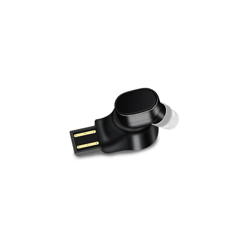 X12 Mini Portable Single Wireless bluetooth Earphone Invisible Headphone with Magnetic USB Charger