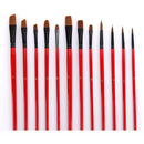 Zhuting B3601 36Pcs Canvas Curtains Multi-function Practical Writing Brush Suit