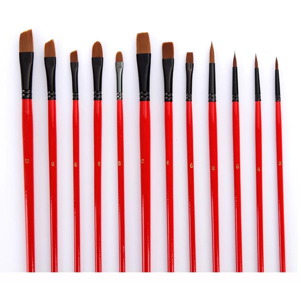 Zhuting B3601 36Pcs Canvas Curtains Multi-function Practical Writing Brush Suit