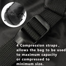 Light Weight Compression Stuff Sack Outdooors Travel Camping Sleeping Bag Black