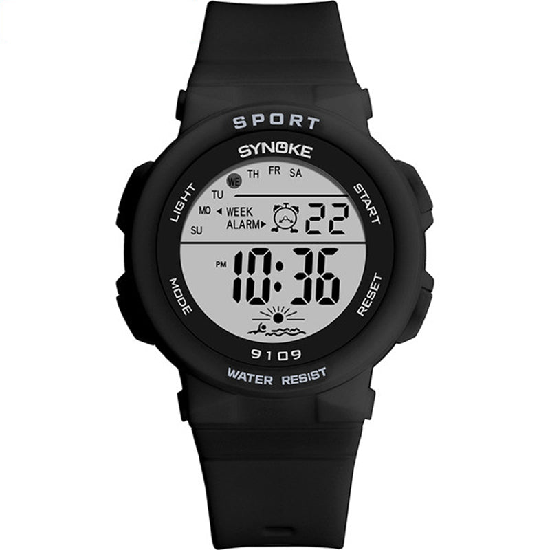 SYNOKE 9109 Children Watch 5ATM Waterproof Luminous Display Student Outdoor Sport Digital Watch