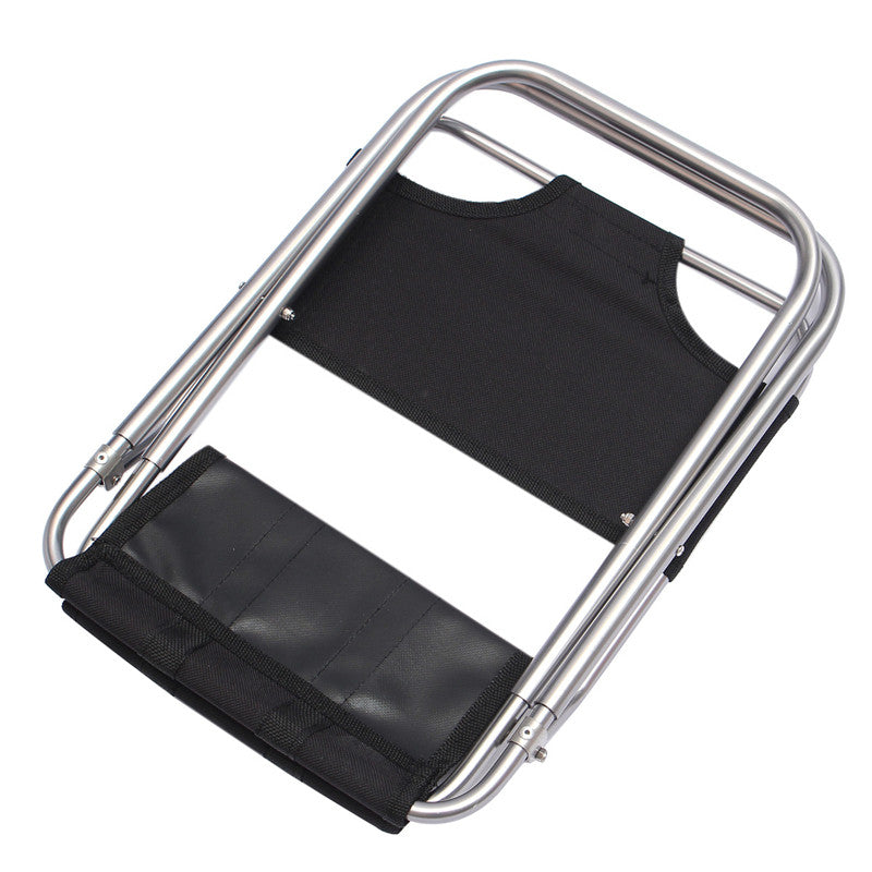 ZANLURE 2 In 1 Folding Fishing Chair Camping Picnic Beach Seat Portable Stool