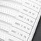 4250pcs 170 Values 0805 SMD Chip Resistor 1% 0-10M Assortment Kit Sample Book