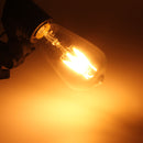 Kingso AC85-265V Non-dimmable Warm White 480LM E27 ST64 6W LED COB Light Bulb for Indoor Home