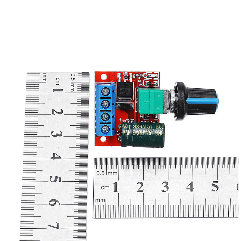 5Pcs DC 5V To DC 35V 5A 90W Mini DC Motor PWM Speed Controller Module Speed Regulator Adjustable Lig