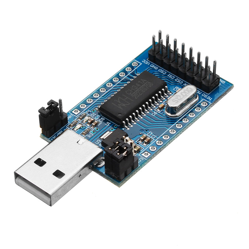CH341A USB To UART IIC SPI TTL ISP EPP/MEM Parallel Port Converter Module Onboard Operating Indicato