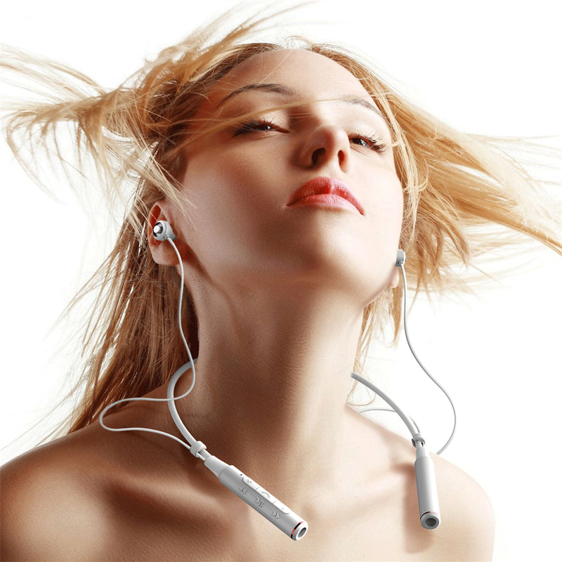 REMAX RB-S6 Wireless bluetooth Neckband Earphone Shocking Magnetic Adsorption Stereo Sport Headphone with Mic