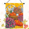 28'' x 40'' Pumpkin Wagon Wheel Fall Autumn Decorative House Flag Large Banner Decorations