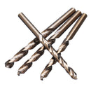 Drillpro M42 HSS Twist Drill Bit Set 3 Edge Head 8% High Cobalt Drill Bit for Stainless Steel Wood Metal Drilling