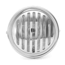 6.5inch Motorcycle Headlight Retro Grill Guard Metal For Harley Chopper Cafe Racer