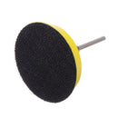 60pcs 50mm Sanding Disc Sandpaper with  Backing Pad for Dremel Rotary Tool