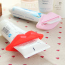 2pcs Lip Kiss Bathroom Toothpaste Dispenser Facial Cleanser Tube Cream Squeezer