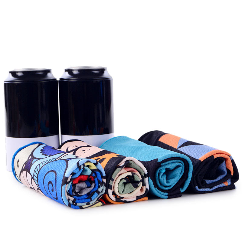 KCASA  30*100mm Cold Sense Sports Towel Running Gym Sweat-Absorbent Sweat Towel Men And Women Quick-Drying Ice Towel