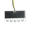 12V Motorcycle Flush Mount Turn Signal Lights Amber Universal