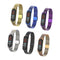 Metal Wave Style Watch Strap Replacement Watch Band for Xiaomi Miband 4