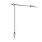 ZANLURE 30/50cm Ocean Boat Fishing Stainless Steel Wire Fishing Swivels Snap Fishing Tackle