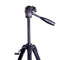 100BTF BY858 Foldable 56CM 150CM Tripod with Removable Ball Head Quick Release Plate Max Load 10KG