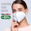 Fresh Air Supply Smart Electric Face Mask Air Purifying N95 Anti Haze Pollution