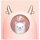 300ml Bear LED Ultrasonic USB Air Humidifier Anti-dry Burning Aroma Essential Oil Diffuser