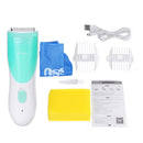 Quiet Kids Baby Hair Clipper Hair Cutting USB Rechargeable Waterproof Removal Trimmer