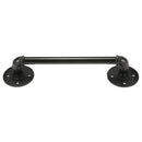 50cm Bathroom Towel Holder Bar Rack Hanger Black Towel Shelf Shower Room Iron Storage Shelves