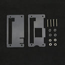 Tranparent Acrylic Case + Aluminum Heat Sink  For Raspberry Pi Zero W/V1.3