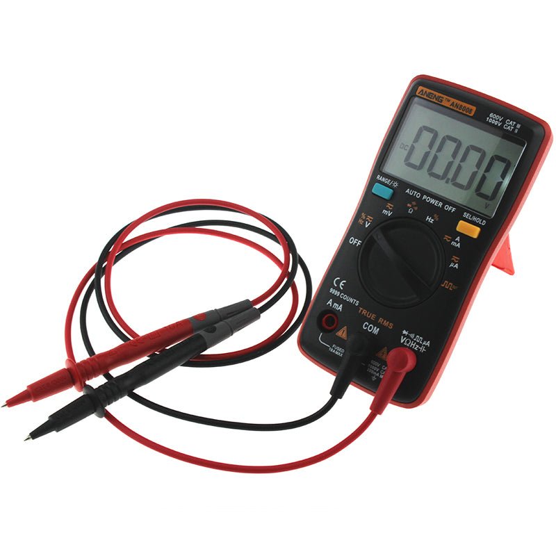 ANENG AN8008 True RMS Wave Output Digital Multimeter AC DC Current Volt Resistance Frequency Capacitance Test