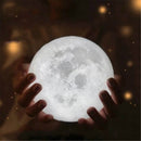 880ML 3D LED Night Light Air Humidifier Moon Lamp Aroma Essential Oil Diffuser