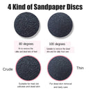 60pcs 43mm Sander Disc Sanding Paper Polishing Sandpaper Abrasive Tool