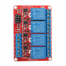 5V 4 Channel Level Trigger Optocoupler Relay Module