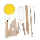 8PCS Clay Sculpting Wax Carving Pottery Tools Polymer Ceramic Modeling Kit